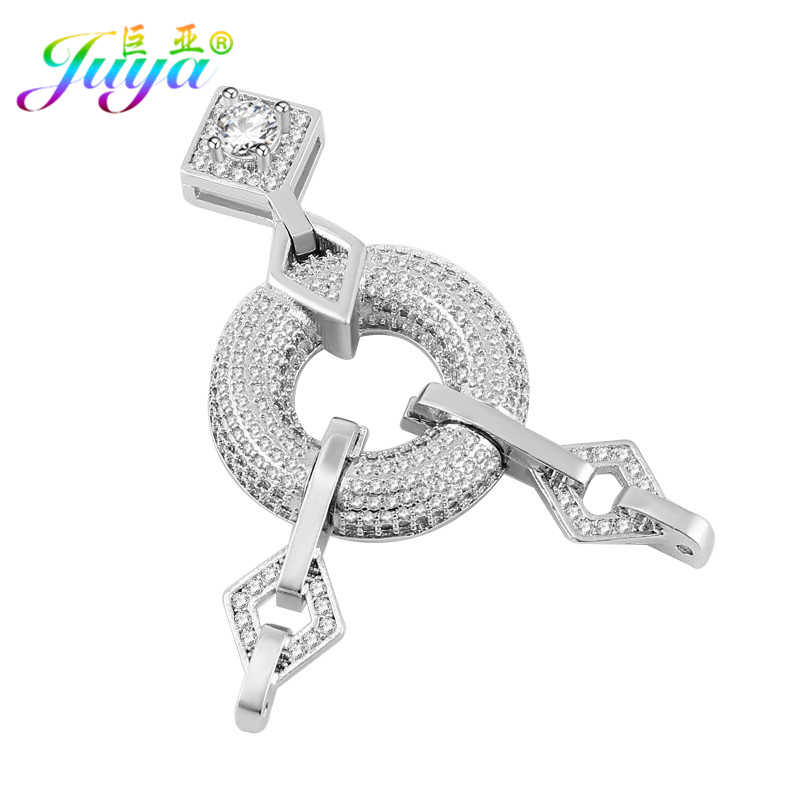 Jewelry Making Beads - Juya DIY Jewelry Components Geometric Fastener