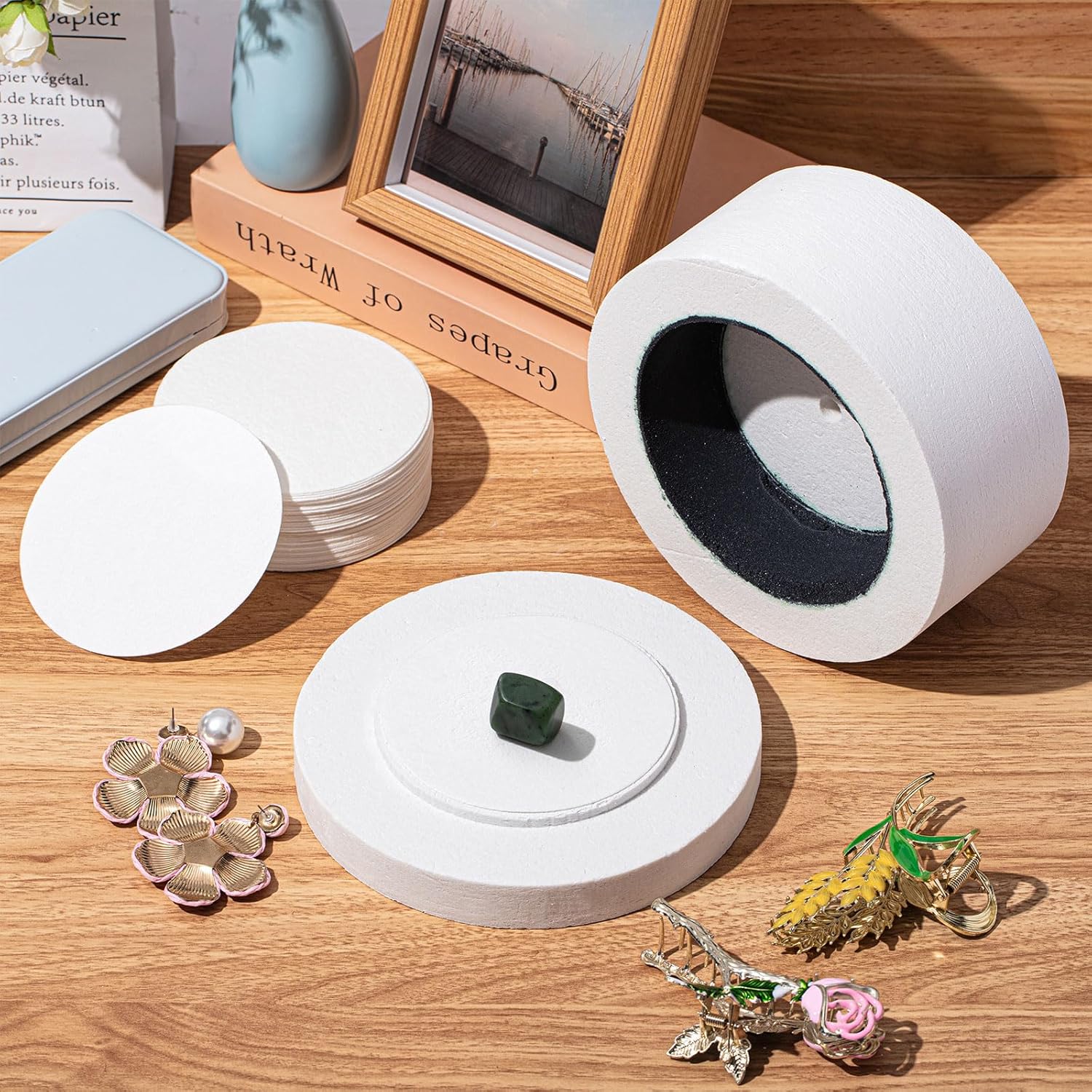 Jewelry Making At Home - 9pcs Large Microwave Kiln for Glass