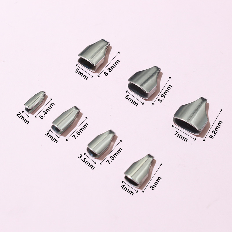 100pcs Stainless Steel 2-7mm F - Jewelry Making Beads recension och pris
