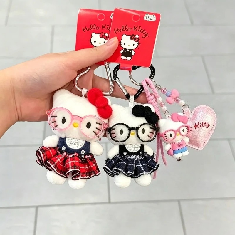 Cute Hello Kitty with Glasses  - Jewelry Making Glasses recension och pris
