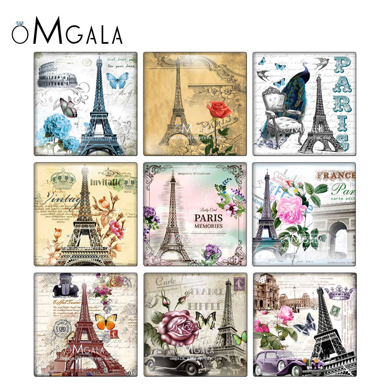 Vintage paris eiffel tower art - Jewelry Making Paris recension och pris