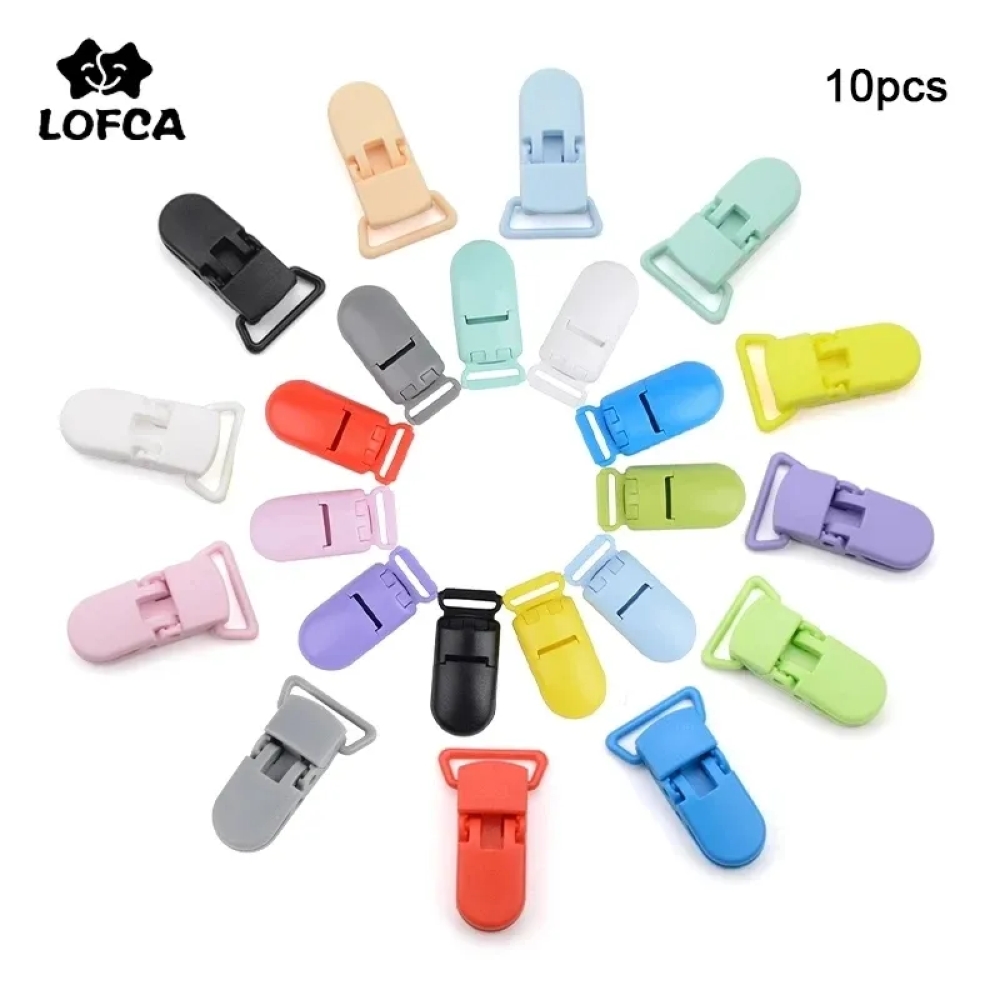 LOFCA 10pcs Baby Pacifier Clip - Jewelry Making 3 Year Old recension och pris