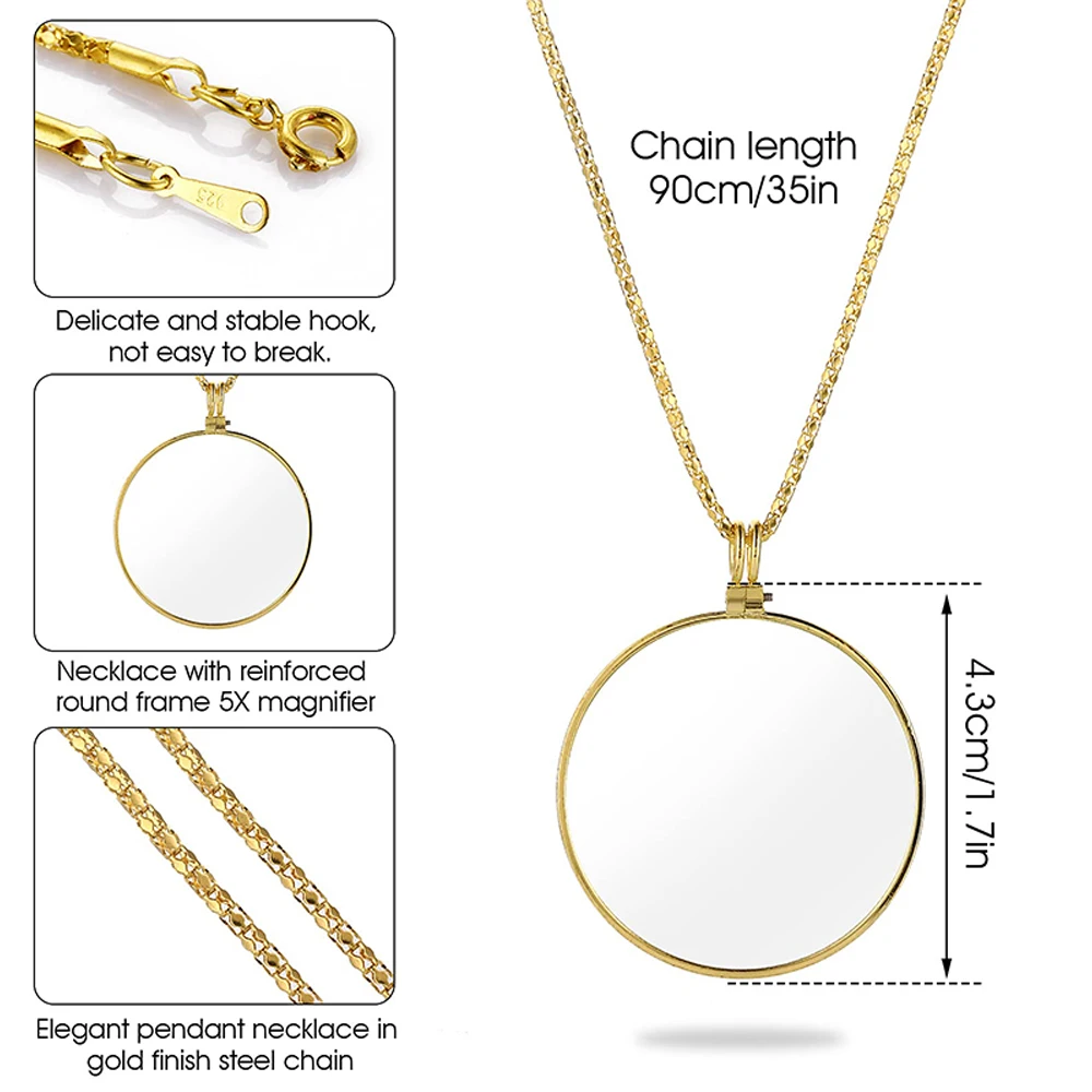 Necklace Magnifier Portable Mo - Jewelry Making Magazines recension och pris