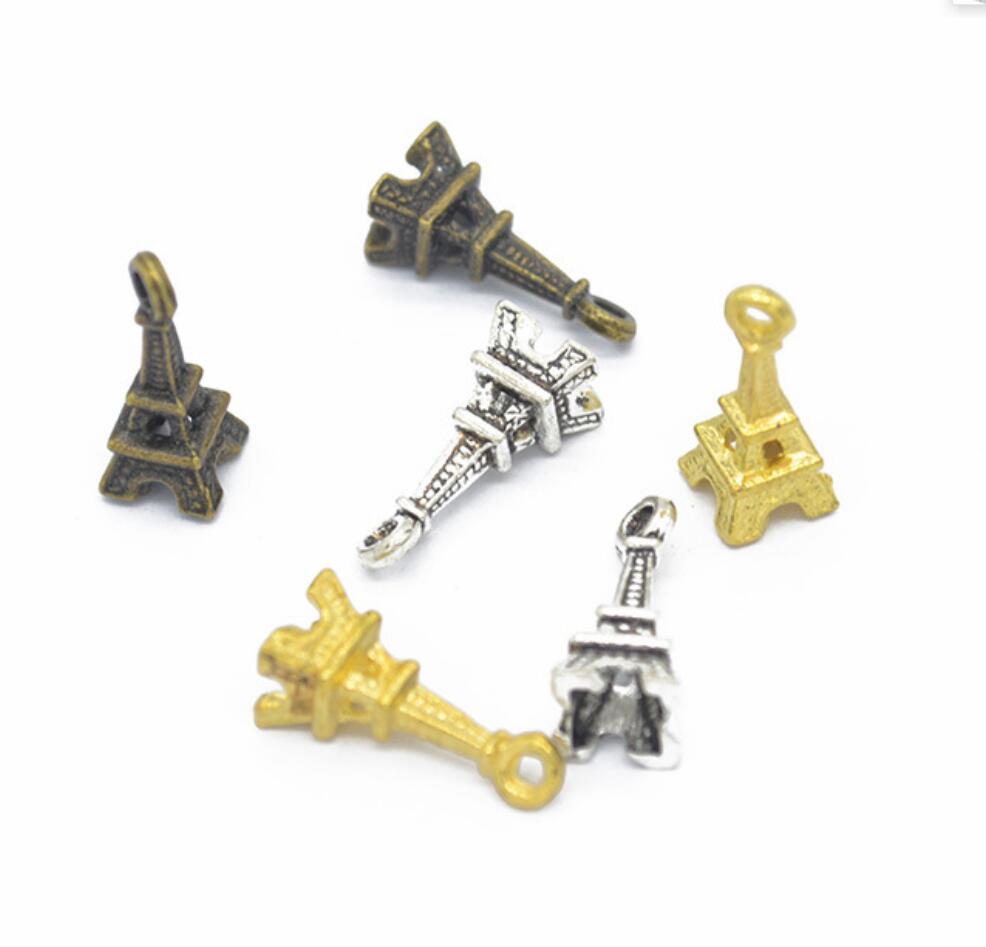 120pcs Charms Eiffel Tower Par - Jewelry Making Paris recension och pris