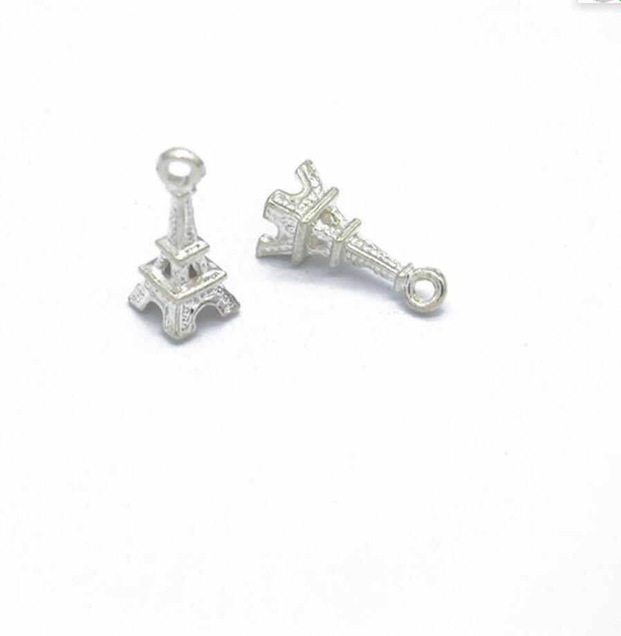 120pcs Charms Eiffel Tower Par - Jewelry Making Paris recension och pris