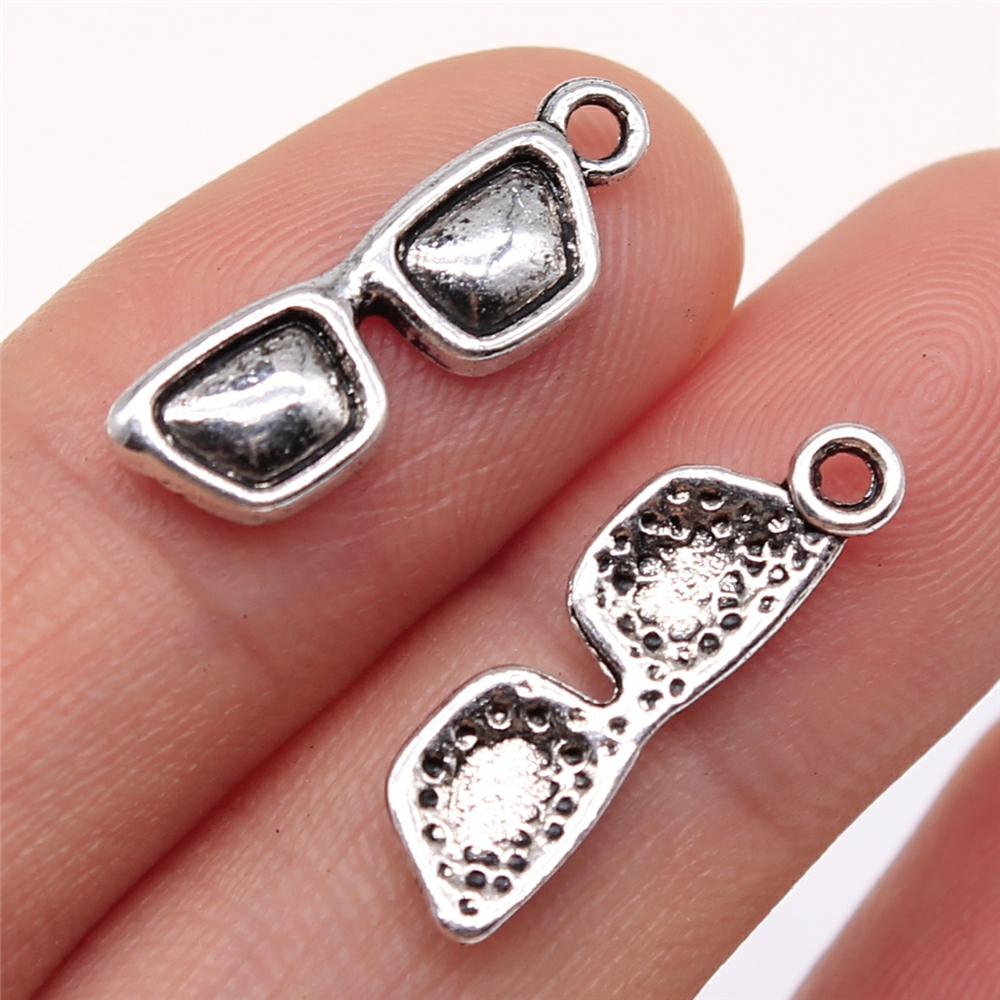 WYSIWYG 10pcs 21x7mm Glasses P - Jewelry Making Glasses recension och pris