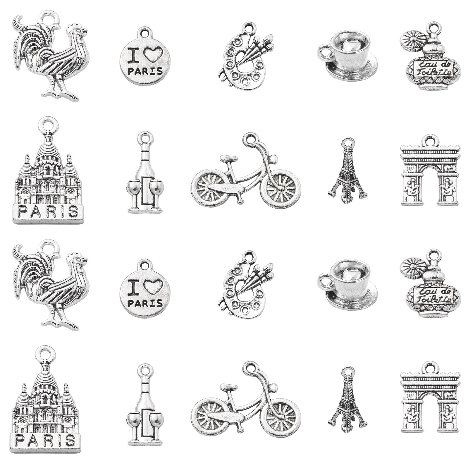 PandaHall 100Pcs 10 Styles Ant - Jewelry Making Paris recension och pris