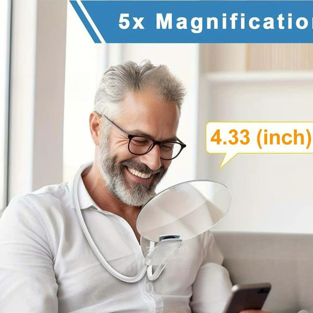 1pc 4.33in 5X Magnifying Glass - Jewelry Making For Seniors recension och pris