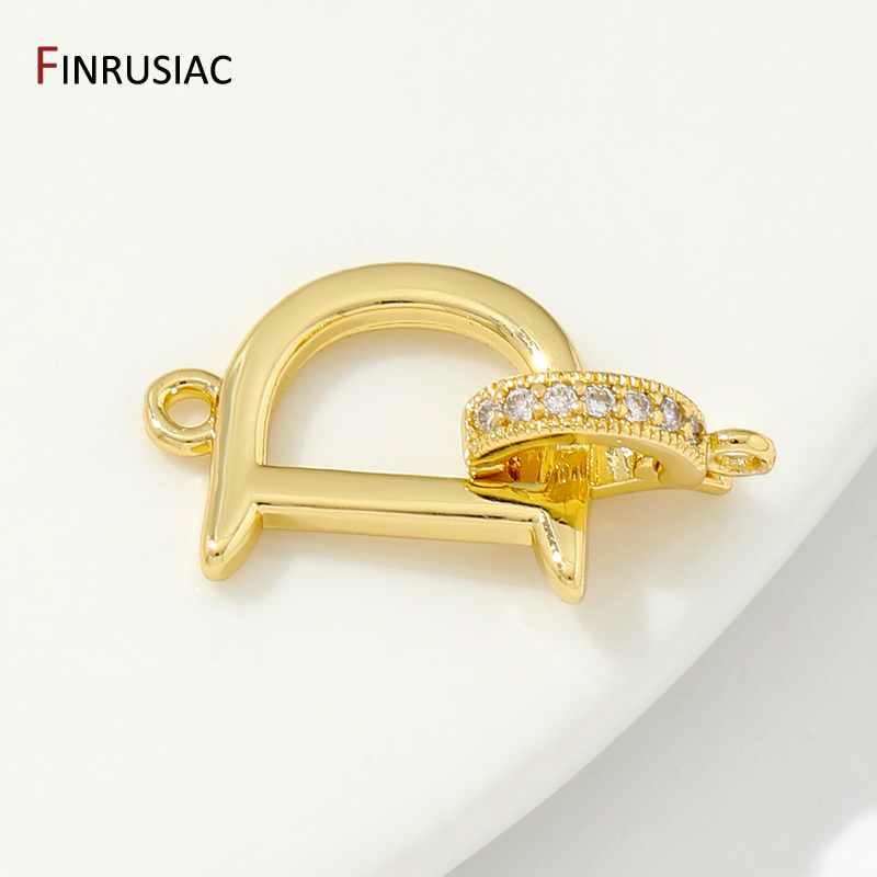 18K Gold Plated Brass Fastener - Jewelry Making Beads recension och pris