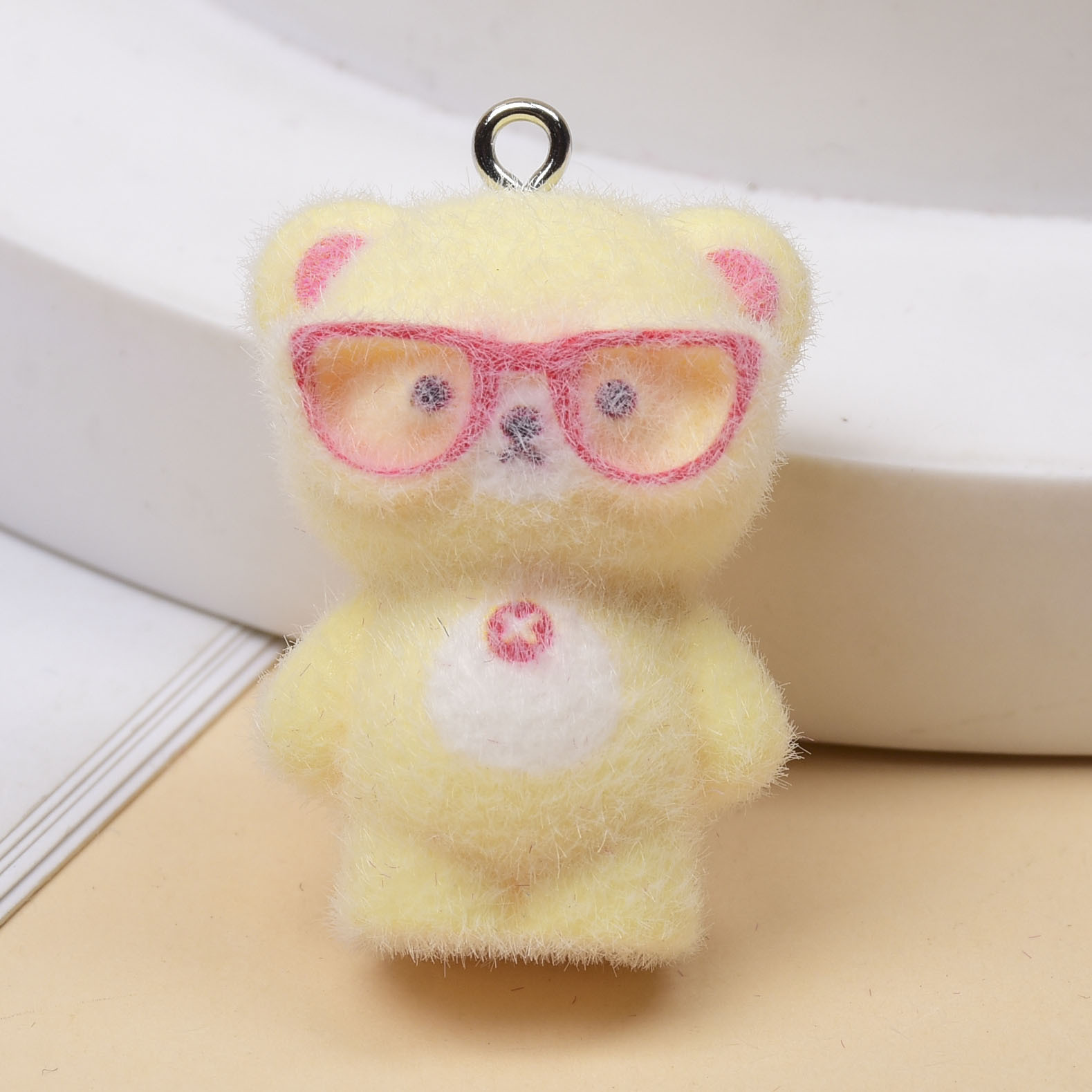3pcs 3D Flocking Glasses Littl - Jewelry Making Glasses recension och pris