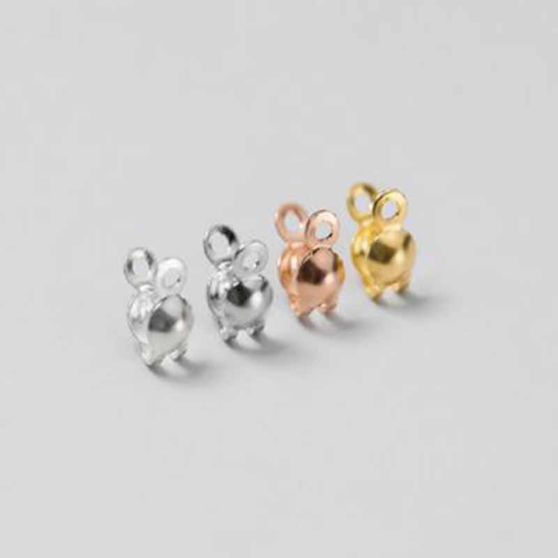 4pcs Genuine Real Pure Solid 9 - Jewelry Making Beads recension och pris