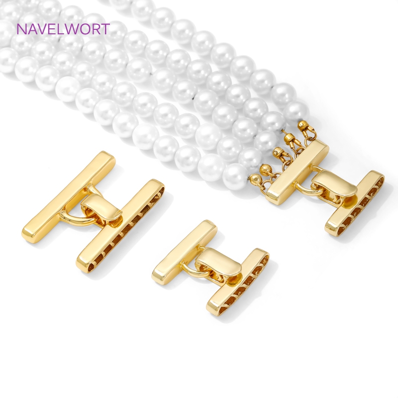 Multi Strands Necklace Clasp 1 - Jewelry Making Beads recension och pris