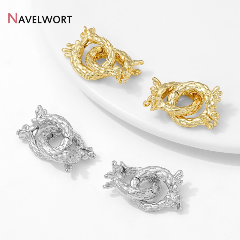 14K Gold Plated Brass Dragon S - Jewelry Making Beads recension och pris