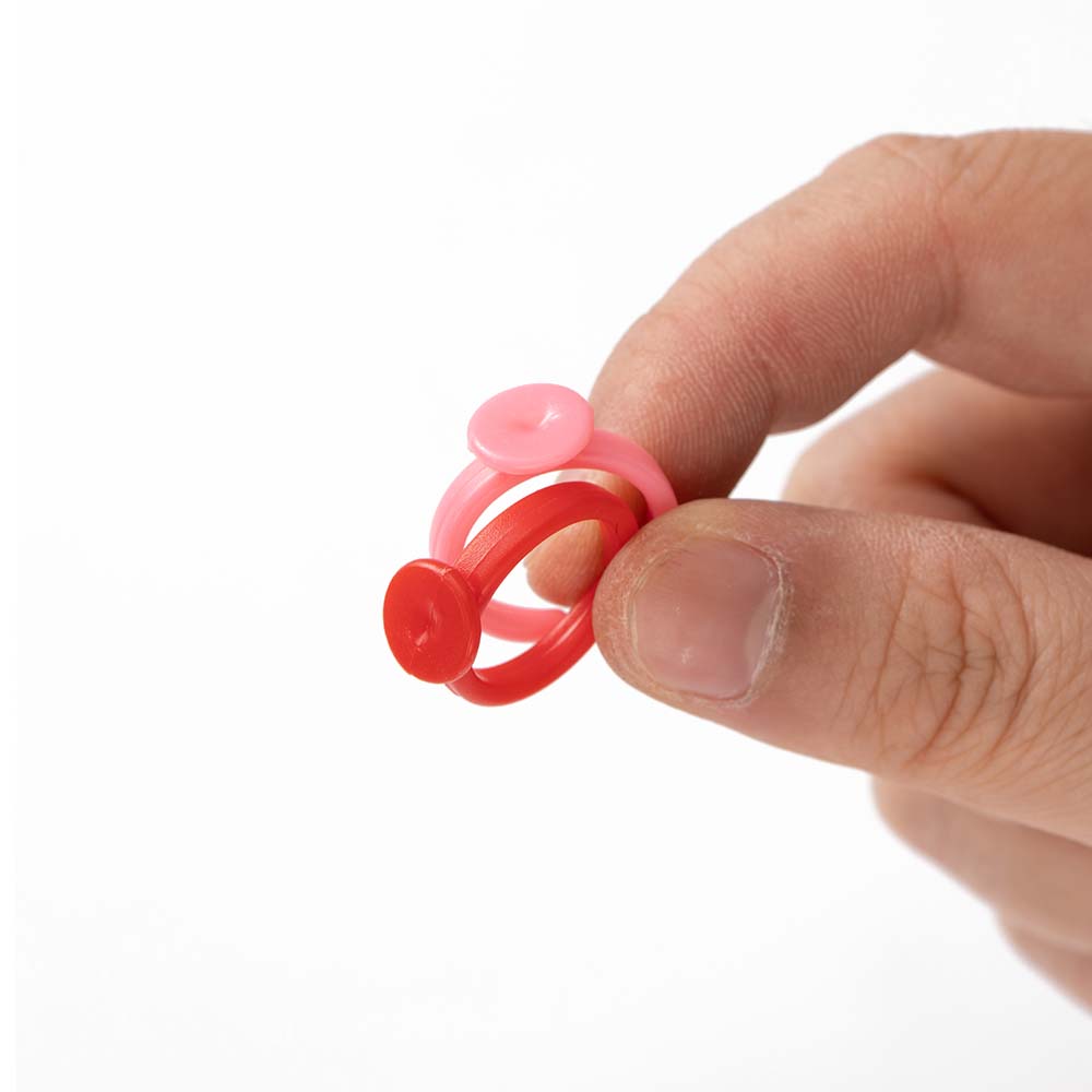 100pcs Clear Plastic Adjustabl - Jewelry Making 3 Year Old recension och pris