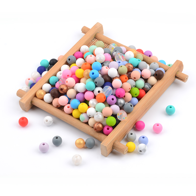 LOFCA 50pcs/lot  9mm Silicone  - Jewelry Making 3 Year Old recension och pris