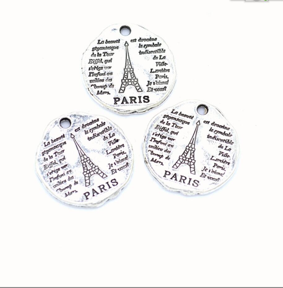 5pcs Charms Paris Eiffel Tower - Jewelry Making Paris recension och pris