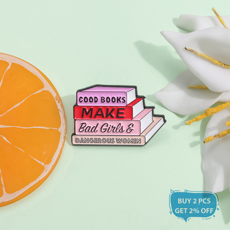 Good Book Make Bad Girl Enamel - Jewelry Making Books recension och pris