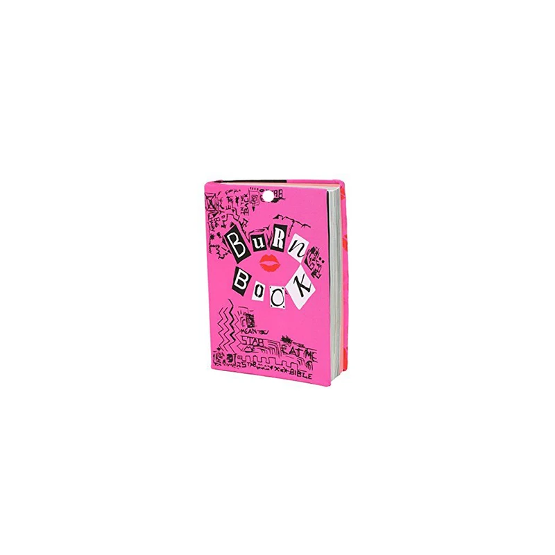 Pink Burn Book Acrylic Pendant - Jewelry Making Books recension och pris