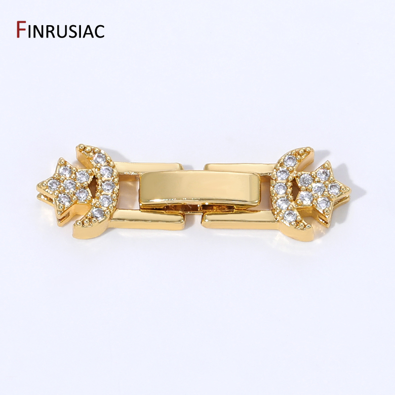 18K Gold Plated Brass Pearl Cl - Jewelry Making Beads recension och pris