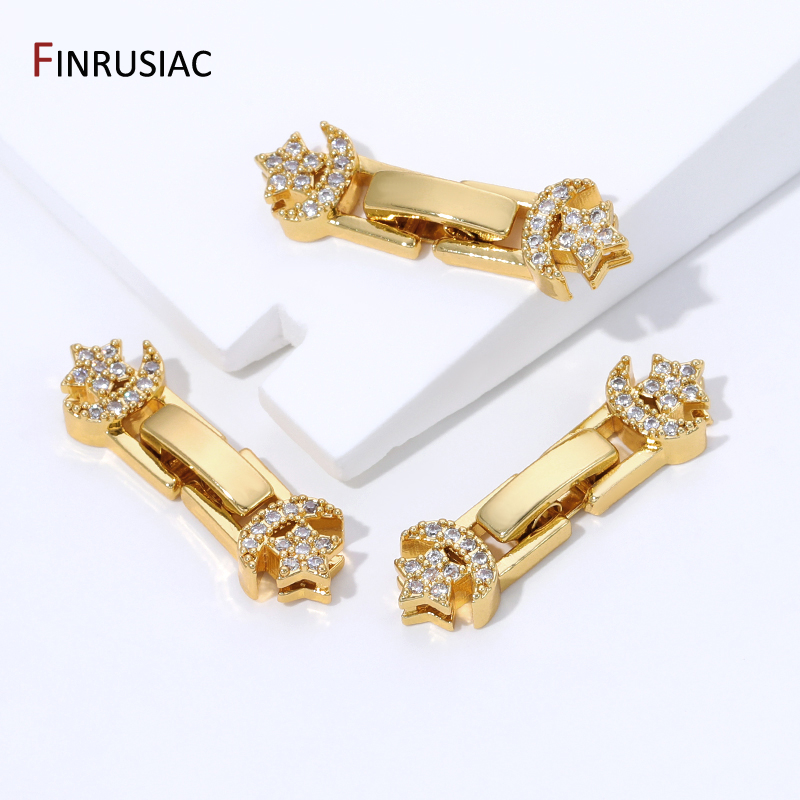 18K Gold Plated Brass Pearl Cl - Jewelry Making Beads recension och pris