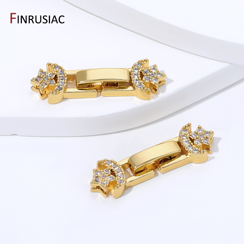 18K Gold Plated Brass Pearl Cl - Jewelry Making Beads recension och pris
