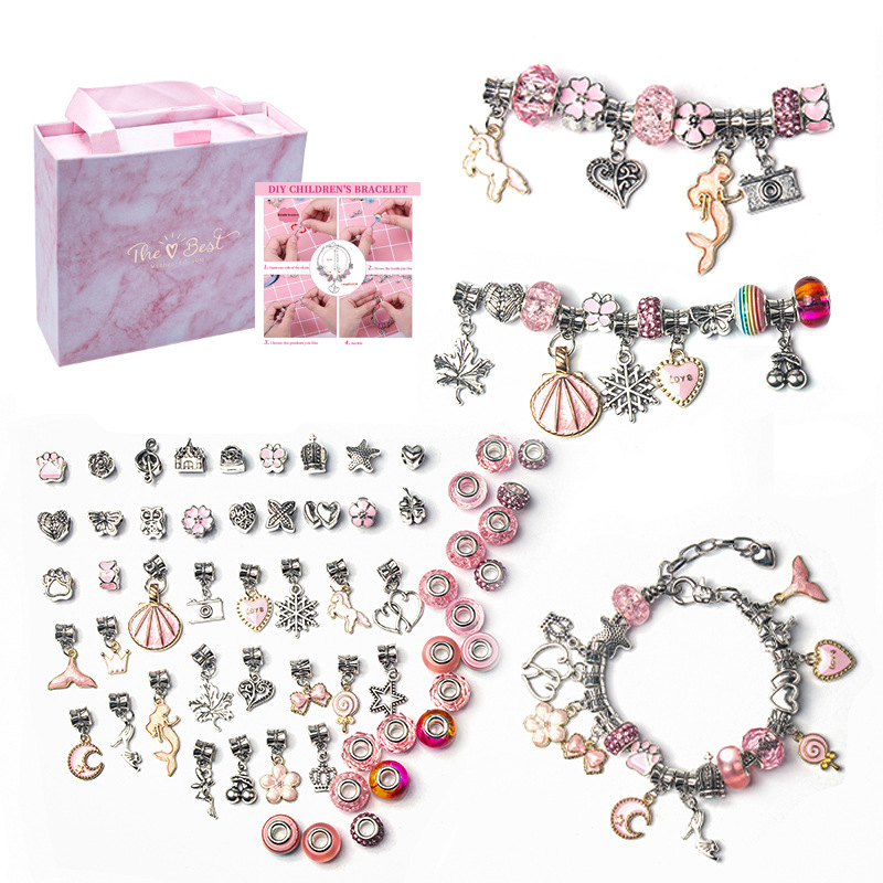 DIY Beaded Bracelet Set with S - Jewelry Making 3 Year Old recension och pris