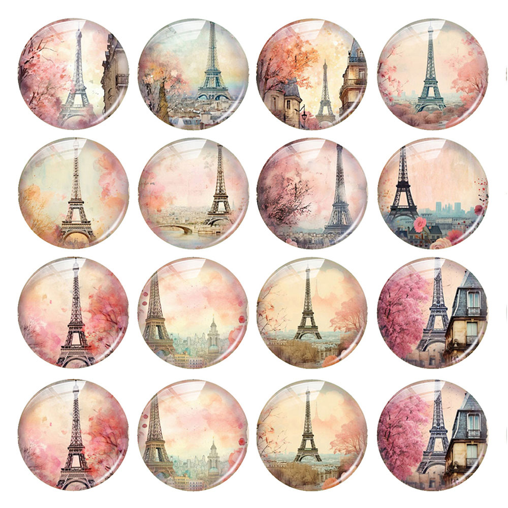 Random Mixed Round/Oval/Square - Jewelry Making Paris recension och pris
