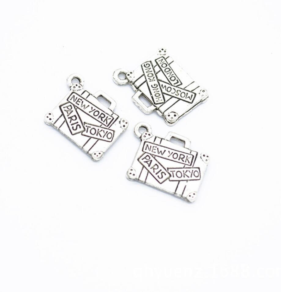 150pcs Charms Travel Bags New  - Jewelry Making Paris recension och pris