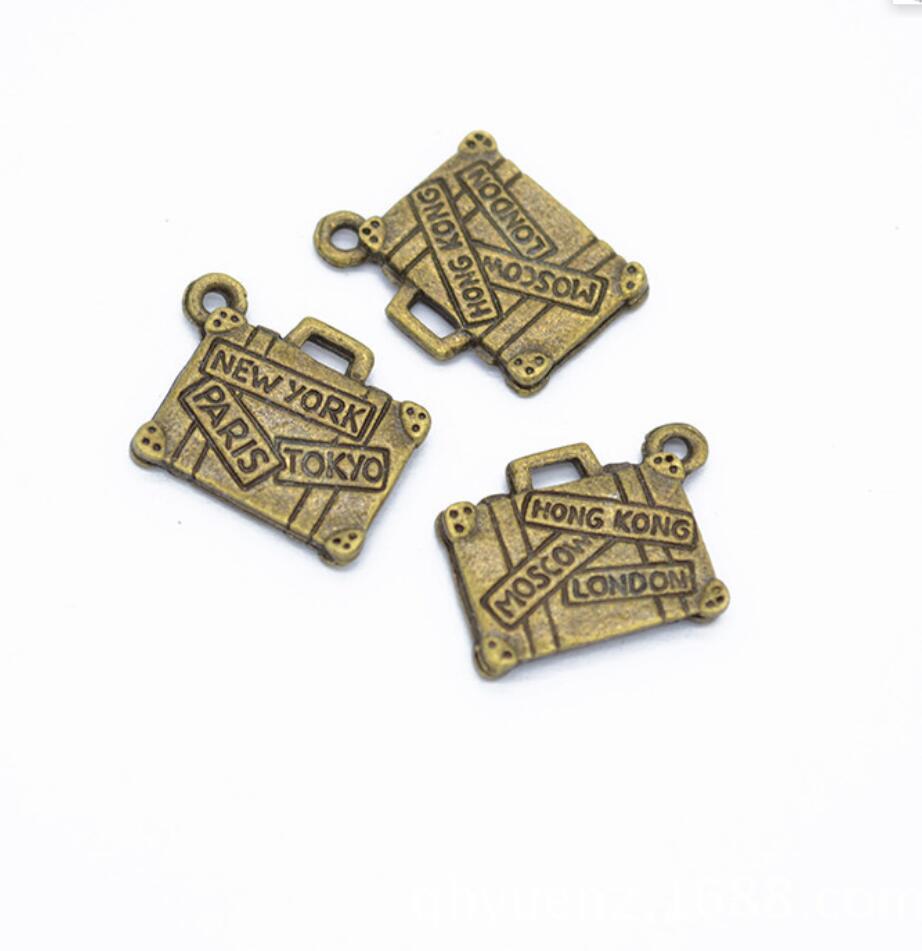 150pcs Charms Travel Bags New  - Jewelry Making Paris recension och pris