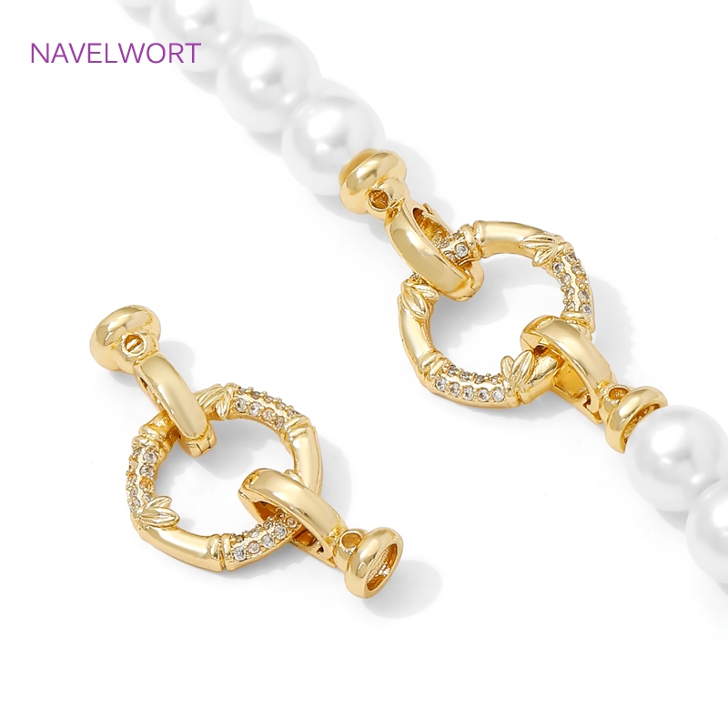 1/2Pcs 14K Gold Plated Pearl C - Jewelry Making Beads recension och pris
