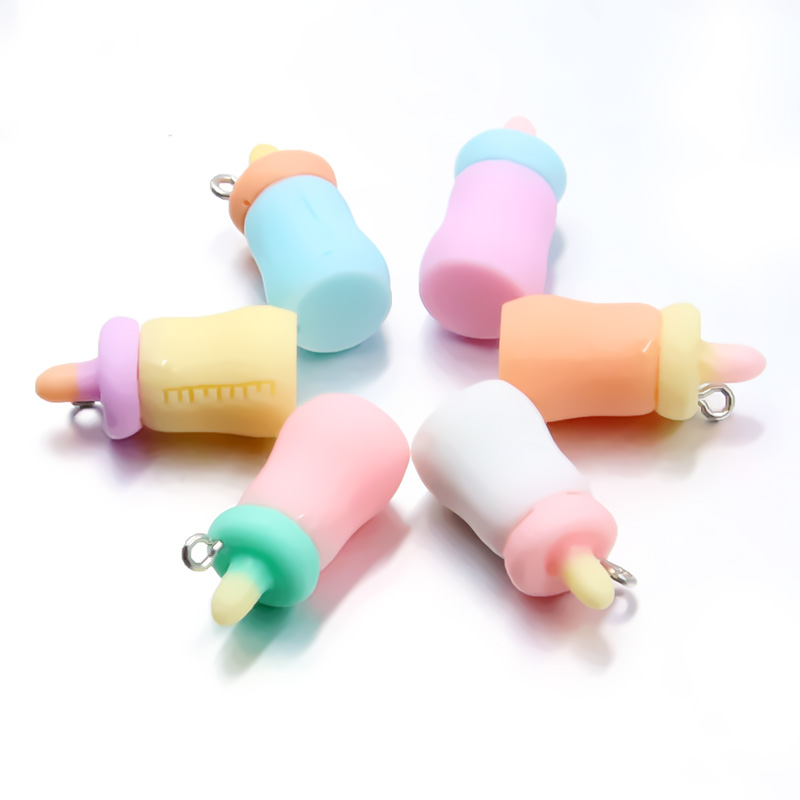 10Pcs 12X26MM 6 Color Charms B - Jewelry Making 3 Year Old recension och pris